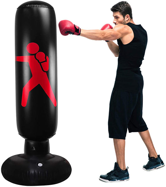 Stress-Reliever Inflatable Boxing Bag