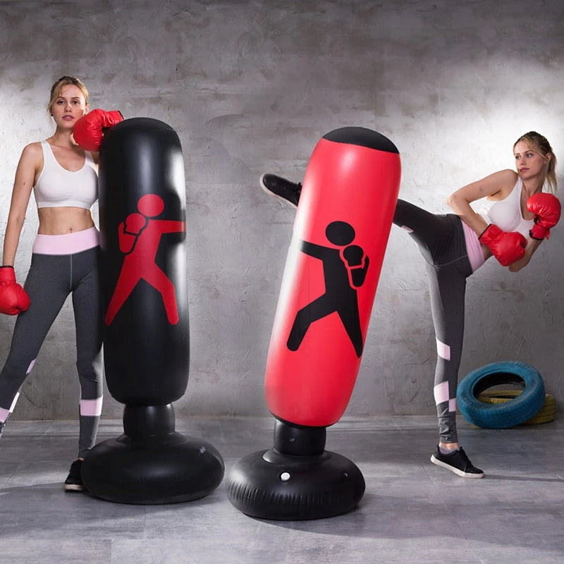 Stress-Reliever Inflatable Boxing Bag