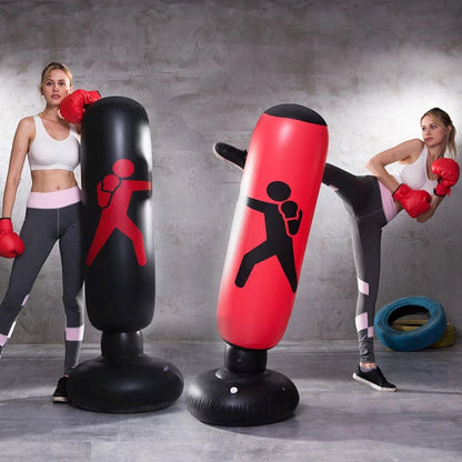 Stress-Reliever Inflatable Boxing Bag