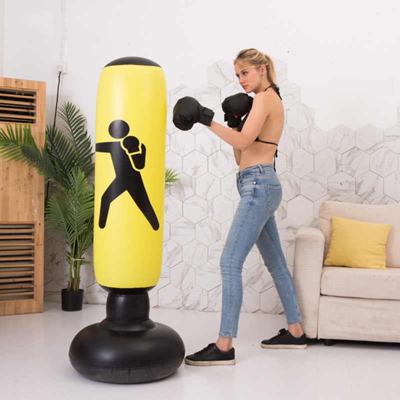 Stress-Reliever Inflatable Boxing Bag