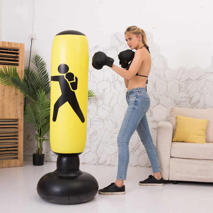 Stress-Reliever Inflatable Boxing Bag