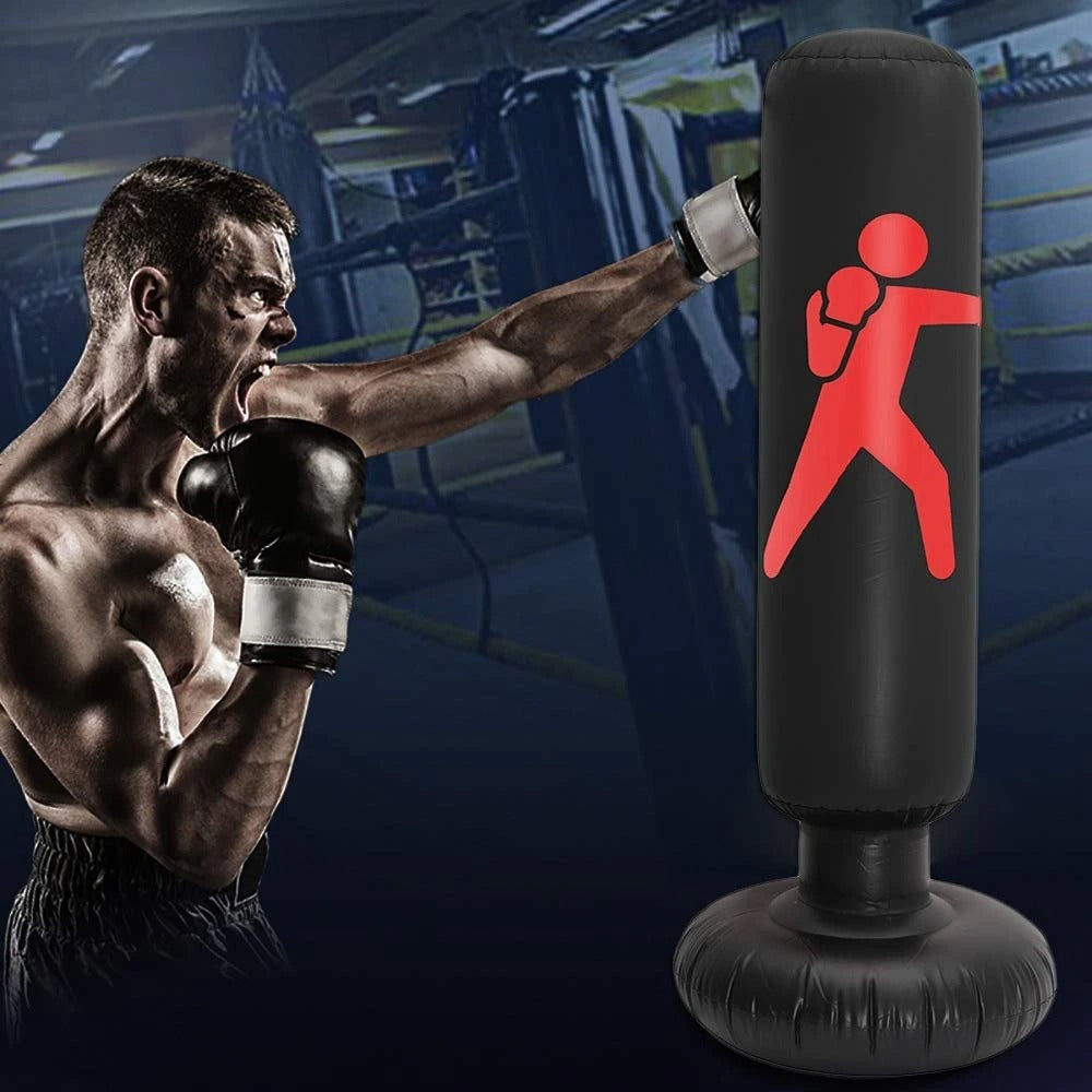 Stress-Reliever Inflatable Boxing Bag