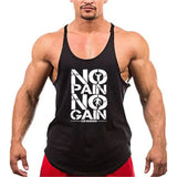 Brand Gym Stringer Tank Top Men Bodybuilding Clothing